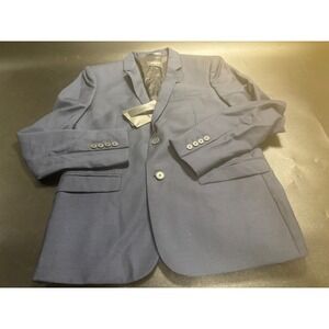The Kooples Micro Angel Fitted Suit Navy Blue Wool Men's Blazer Size FR 48‎ $575